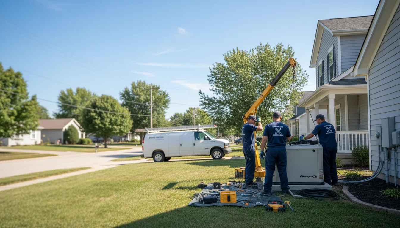 Generator Installation in Osawatomie, KS near me
